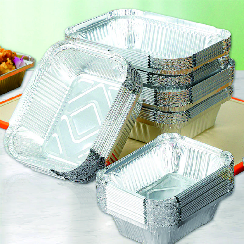 Aluminum foil bowl